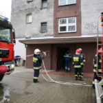 28.11.2015. Pożar w wieżowcu przy ulicy Karłowicza w Kielcach / Kamil Król / Radio Kielce