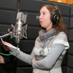 20.11.2015. Próba do Pastorałki w wykonaniu dziennikarzy Radia Kielce. Iwona Murawska / Kamil Król / Radio Kielce