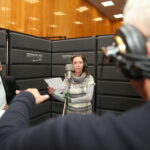 20.11.2015. Próba do Pastorałki w wykonaniu dziennikarzy Radia Kielce / Kamil Król / Radio Kielce