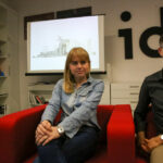 12.11.2015 Kielce. Instytut Designu. Dominika Janicka, Michał Gdak / Stanisław Blinstrub / Radio Kielce