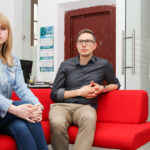 12.11.2015 Kielce. Instytut Designu. Dominika Janicka, Michał Gdak / Stanisław Blinstrub / Radio Kielce