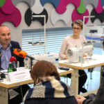 2.11.2015 Kielce. Konferencja z udziałem zastępcy prezydenta Kielc Tadeusza Sayora, prezydenta Kielc  Wojciecha Lubawskiego, dyrektora Kieleckiego Parku Technologicznego Szymona Mazurkiewicza / Wojciech Habdas / Radio Kielce