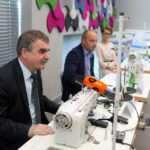 2.11.2015 Kielce. Konferencja z udziałem zastępcy prezydenta Kielc Tadeusza Sayora, prezydenta Kielc  Wojciecha Lubawskiego, dyrektora Kieleckiego Parku Technologicznego Szymona Mazurkiewicza / Wojciech Habdas / Radio Kielce