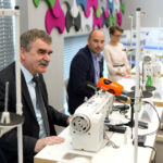 2.11.2015 Kielce. Konferencja z udziałem zastępcy prezydenta Kielc Tadeusza Sayora, prezydenta Kielc  Wojciecha Lubawskiego, dyrektora Kieleckiego Parku Technologicznego Szymona Mazurkiewicza / Wojciech Habdas / Radio Kielce