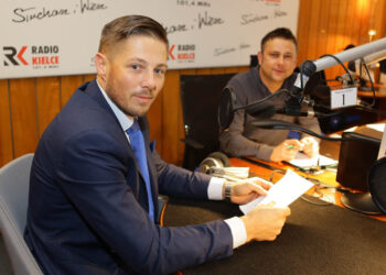 17.11.2015 Kielce. Rozmowa Dnia - Marcin Chłodnicki / Wojciech Habdas / Radio Kielce