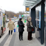 19.11.2015 Kielce. Nowe przystanki służą pasażerom. / Wojciech Habdas / Radio Kielce