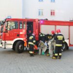 04.11.2015. Ćwiczenia służb ratowniczych w Świętokrzyskim Centrum Pediatrii / Wojciech Habdas / Radio Kielce