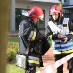 04.11.2015. Ćwiczenia służb ratowniczych w Świętokrzyskim Centrum Pediatrii / Wojciech Habdas / Radio Kielce