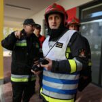 04.11.2015. Ćwiczenia służb ratowniczych w Świętokrzyskim Centrum Pediatrii / Wojciech Habdas / Radio Kielce