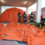 04.11.2015. Ćwiczenia służb ratowniczych w Świętokrzyskim Centrum Pediatrii / Wojciech Habdas / Radio Kielce