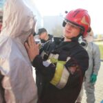 04.11.2015. Ćwiczenia służb ratowniczych w Świętokrzyskim Centrum Pediatrii / Wojciech Habdas / Radio Kielce