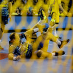 22.11.2015 Kielce.  Mecz 8. kolejki Ligi Mistrzów - Vive Tauron Kielce - KIF Kolding Kopenhaga 33:31. / Wojciech Habdas / Radio Kielce