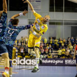 22.11.2015 Kielce.  Mecz 8. kolejki Ligi Mistrzów - Vive Tauron Kielce - KIF Kolding Kopenhaga 33:31. / Wojciech Habdas / Radio Kielce
