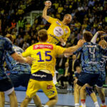 22.11.2015 Kielce.  Mecz 8. kolejki Ligi Mistrzów - Vive Tauron Kielce - KIF Kolding Kopenhaga 33:31. / Wojciech Habdas / Radio Kielce