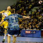 22.11.2015 Kielce.  Mecz 8. kolejki Ligi Mistrzów - Vive Tauron Kielce - KIF Kolding Kopenhaga 33:31. / Wojciech Habdas / Radio Kielce