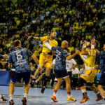 22.11.2015 Kielce.  Mecz 8. kolejki Ligi Mistrzów - Vive Tauron Kielce - KIF Kolding Kopenhaga 33:31. / Wojciech Habdas / Radio Kielce