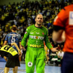 22.11.2015 Kielce.  Mecz 8. kolejki Ligi Mistrzów - Vive Tauron Kielce - KIF Kolding Kopenhaga 33:31. / Wojciech Habdas / Radio Kielce