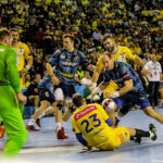 22.11.2015 Kielce.  Mecz 8. kolejki Ligi Mistrzów - Vive Tauron Kielce - KIF Kolding Kopenhaga 33:31. / Wojciech Habdas / Radio Kielce