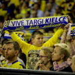 22.11.2015 Kielce.  Mecz 8. kolejki Ligi Mistrzów - Vive Tauron Kielce - KIF Kolding Kopenhaga 33:31. / Wojciech Habdas / Radio Kielce