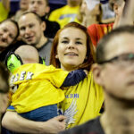 22.11.2015 Kielce.  Mecz 8. kolejki Ligi Mistrzów - Vive Tauron Kielce - KIF Kolding Kopenhaga 33:31. / Wojciech Habdas / Radio Kielce