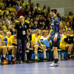 22.11.2015 Kielce.  Mecz 8. kolejki Ligi Mistrzów - Vive Tauron Kielce - KIF Kolding Kopenhaga 33:31. / Wojciech Habdas / Radio Kielce