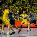 22.11.2015 Kielce.  Mecz 8. kolejki Ligi Mistrzów - Vive Tauron Kielce - KIF Kolding Kopenhaga 33:31. / Wojciech Habdas / Radio Kielce