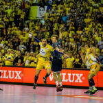 22.11.2015 Kielce.  Mecz 8. kolejki Ligi Mistrzów - Vive Tauron Kielce - KIF Kolding Kopenhaga 33:31. / Wojciech Habdas / Radio Kielce