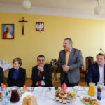 23.11.2015 Kielce. Poseł Bogdan Latosiński spotkał się z członkami Solidarności w MPK / Wojciech Habdas / Radio Kielce