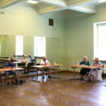 3.8.2015 Kielce. W Wojewódzkim Domu Kultury w Kielcach trwają warsztaty dla niesłyszących i niedosłyszących. / Wojciech Habdas / Radio Kielce