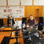 29.11.2015 Kielce. Studio Polityczne. Gośćmi byli. Adam Jarubas, Krzysztof Lipiec, Marzena Okła-Drewnowicz, Andrzej Szejna / Wojciech Habdas / Radio Kielce
