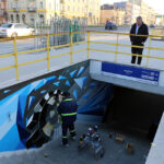 1.11.2015 Kielce. Zmiany w tunelu przy kieleckim dworcu PKP / Wojciech Habdas / Radio Kielce