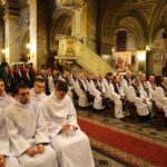 29.11.2015 Kielce. Uroczysta msza święta w pierwszą rocznicę ingresu Ks. Biskupa Ordynariusza Jana Piotrowskiego. / Wojciech Habdas / Radio Kielce