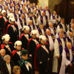 29.11.2015 Kielce. Uroczysta msza święta w pierwszą rocznicę ingresu Ks. Biskupa Ordynariusza Jana Piotrowskiego. / Wojciech Habdas / Radio Kielce