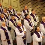 29.11.2015 Kielce. Uroczysta msza święta w pierwszą rocznicę ingresu Ks. Biskupa Ordynariusza Jana Piotrowskiego. / Wojciech Habdas / Radio Kielce