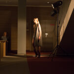 04.11.2015 Kielce. Off Fashion. Pokaz mody Dastina Porazińskiego w Bibliotece UJK / Stanisław Blinstrub / Radio Kielce