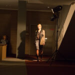 04.11.2015 Kielce. Off Fashion. Pokaz mody Dastina Porazińskiego w Bibliotece UJK / Stanisław Blinstrub / Radio Kielce