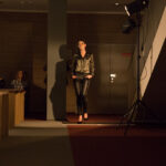 04.11.2015 Kielce. Off Fashion. Pokaz mody Dastina Porazińskiego w Bibliotece UJK / Stanisław Blinstrub / Radio Kielce