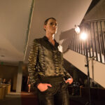 04.11.2015 Kielce. Off Fashion. Pokaz mody Dastina Porazińskiego w Bibliotece UJK / Stanisław Blinstrub / Radio Kielce