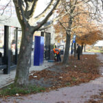 03.11.2015 Kielce. Prztsnaki nadal w budowie. ul. Grunwaldzka przy szpitalu / Stanisław Blinstrub / Radio Kielce