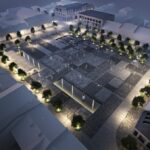 13.11.2015. Wizualizacja rynku w Jędrzejowie.  Projekt autorstwa Marcina Ustupskiego-Kaźmika i Krystiana Krawczyka z Krakowa