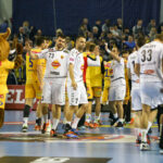 28.11.2015 Kielce. VTK - Vardar. Druga połowa meczu. / Stanisław Blinstrub / Radio Kielce