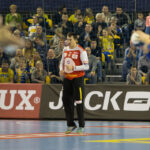 28.11.2015 Kielce. VTK - Vardar. Zdjęcia z pierwszej połowy. Sławomir Szmal / Stanisław Blinstrub / Radio Kielce