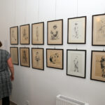 20.11.2015 Kielce. BWA. Wernisaż wystawy Teatr Mama i Ja / Stanisław Blinstrub / Radio Kielce