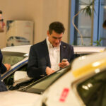 10.11.2015 Kielce. Viove Tauron. Podpisanie umowy z Lexusem. Julen Aginagalde / Stanisław Blinstrub / Radio Kielce