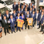 10.11.2015 Kielce. Vive Tauron. Podpisanie umowy z Lexusem. / Stanisław Blinstrub / Radio Kielce