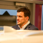 10.11.2015 Kielce. Vive Tauron. Podpisanie umowy z Lexusem. Michał Jurecki / Stanisław Blinstrub / Radio Kielce