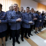 18.12.2015 Kielce. Wigilia . Spotkanie opłatkowe świętokrzyskich służb mundurowych w Państwowej Straży Pożarnej przy ulicy Sandomierskiej . / Jarosław Kubalski / Radio Kielce