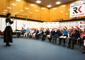 Premiera słuchowiska Latarenka w Polskim Radiu Kielce (4 grudnia 2015 r.) / Piotr Michalski / Radio Kielce