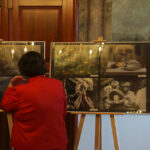 15.12.2015 r. Tokarnia. Otwarcie wystawy fotograficznej Oblicza Wsi (15 grudnia 2015 r.) / Grzegorz Jamka / Radio Kielce