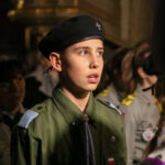 13.12.2015 Kielce. Kościół pw. Św. Wojciecha. Betlejemskie Światełko Pokoju dotarło do Kielc / Stanisław Blinstrub / Radio Kielce